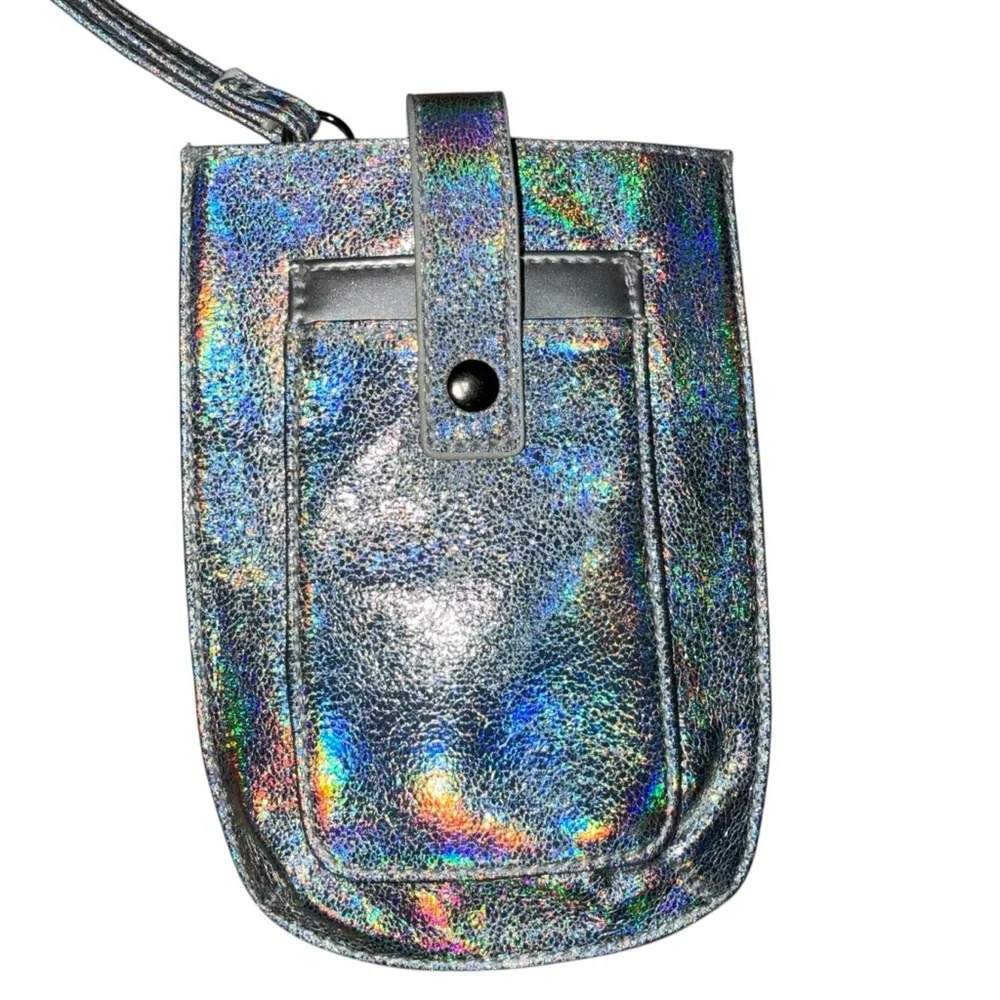 Iridescent Silver Phone Holster